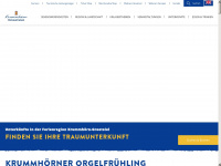krummhoerner-orgelfruehling.de Webseite Vorschau