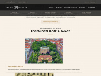 palace.hr Webseite Vorschau