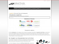 ankauf-portale.de Webseite Vorschau