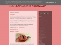 fadenlauf.blogspot.com Webseite Vorschau