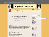 gregorianischer-choral.blogspot.com Webseite Vorschau