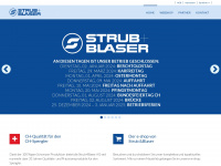 strubundblaser.ch Webseite Vorschau