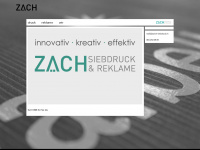 zaechsiebdruck.ch Webseite Vorschau