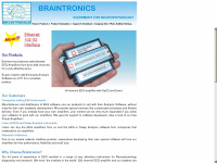 braintronics.nl Webseite Vorschau
