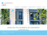 lindenhoflangenthal.ch Webseite Vorschau