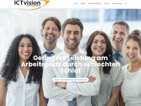 ictvision.ch Webseite Vorschau
