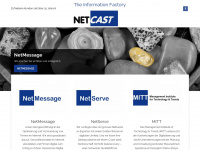 netcast.ch Webseite Vorschau