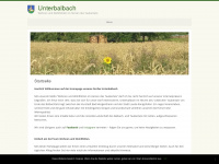 unterbalbach.de Webseite Vorschau