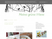 meinegruenewiese.blogspot.com Webseite Vorschau