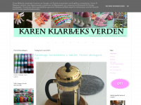 karenklarbaeksverden.blogspot.com Webseite Vorschau