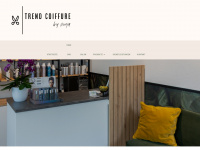 trend-coiffure.ch Webseite Vorschau
