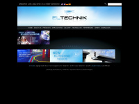 el-technik.com Webseite Vorschau
