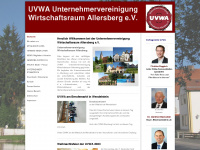 uvwa.de Webseite Vorschau