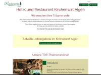 kirchenwirt-aigen.at Webseite Vorschau