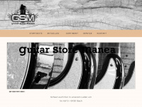guitarstore.ch Webseite Vorschau