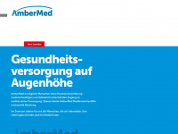 amber-med.at Webseite Vorschau
