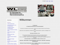 wlmotorsport.de Webseite Vorschau