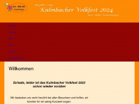 volksfest-kulmbach.de Webseite Vorschau