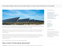 schweiz-solar.ch Webseite Vorschau