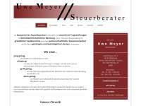 stb-uwemeyer.jimdo.com Webseite Vorschau