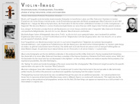violin-image.com Webseite Vorschau