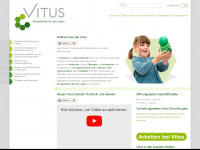 vitus.info Webseite Vorschau