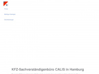 kfz-sachverstaendiger-calis.de Webseite Vorschau
