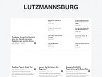urlaubinlutzmannsburg.at Webseite Vorschau