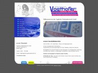 vogthofer-gebaeudetechnik.de Webseite Vorschau