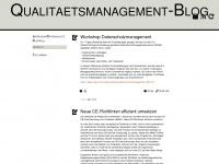 qualitaetsmanagement-blog.tumblr.com Webseite Vorschau