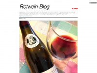rotwein-blog.tumblr.com Webseite Vorschau