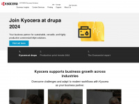 kyoceradocumentsolutions.eu Webseite Vorschau
