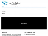 root-marketing.de Webseite Vorschau