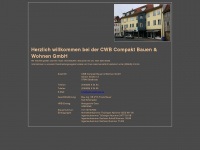cwb-stadtroda.de Webseite Vorschau