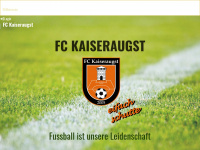fc-kaiseraugst.ch Webseite Vorschau