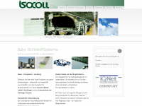 isocoll.de Webseite Vorschau