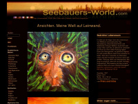 seebauers-world.com Webseite Vorschau