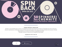 spinback.de Webseite Vorschau