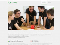 komola.de Webseite Vorschau