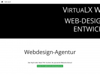 virtualx.de Webseite Vorschau