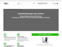 zentralstaubsauger24.de Webseite Vorschau