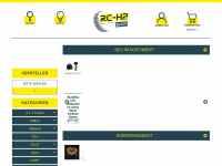 shop.rc-hp.de Webseite Vorschau