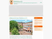 foerderverein-norbertus.de Webseite Vorschau