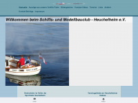 schiffsmodellbau-heuchelheim.de Webseite Vorschau