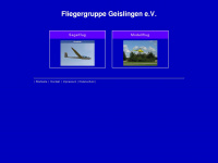 fliegergruppe-geislingen.de Webseite Vorschau