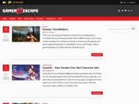 gamerescape.com Webseite Vorschau