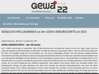 gewa-innerschwyz.ch Webseite Vorschau
