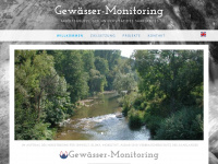 gewaesser-monitoring.de Webseite Vorschau