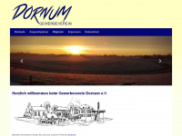 gewerbeverein-dornum.de Webseite Vorschau