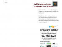 gewerbeverein-huttwil.ch Webseite Vorschau